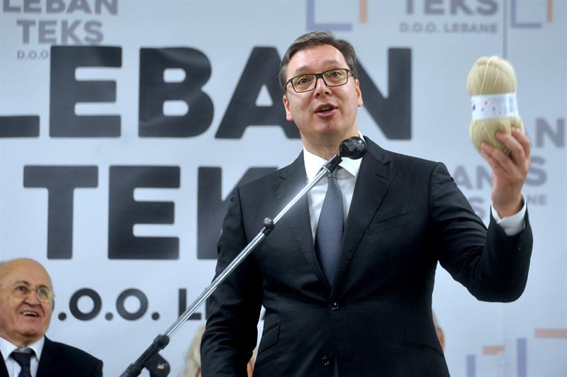 Predsednik Srbije Aleksandar Vucic