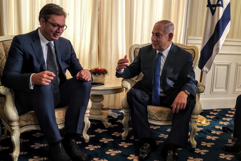 Председник Србије Александар Вучић са Нетанјахом