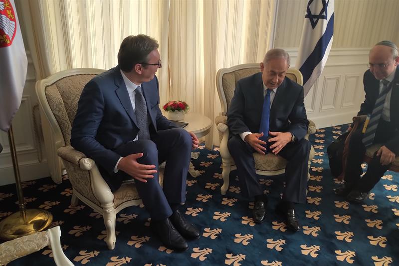 Председник Србије Александар Вучић са Нетанјахом