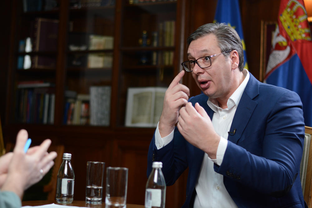 Veliki novogodisnji intevju predsednika Srbije Aleksandra Vucica za espreso.