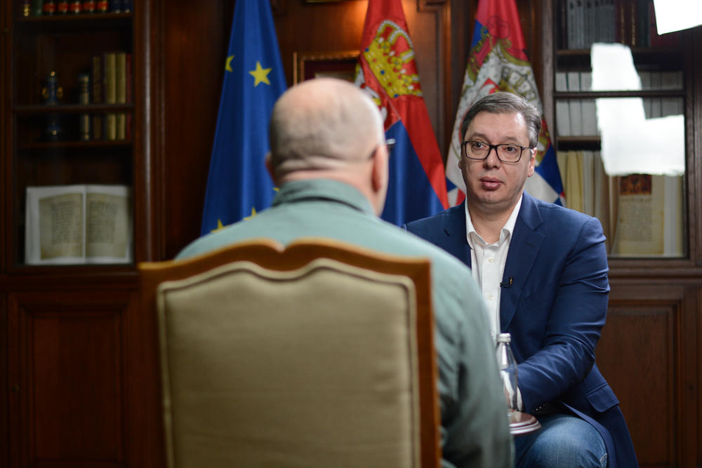 Veliki novogodisnji intevju predsednika Srbije Aleksandra Vucica za espreso.