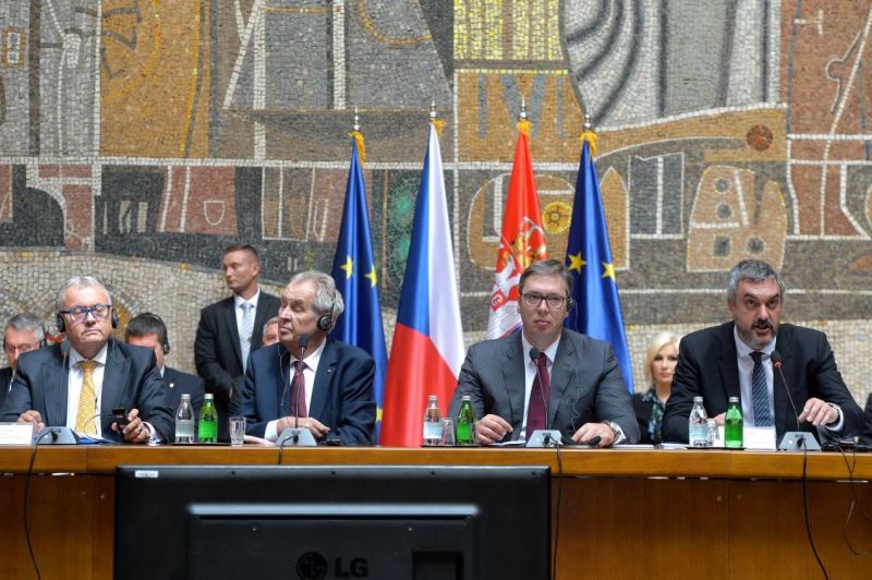 Sastanak predsednika Srbije i Ceske.