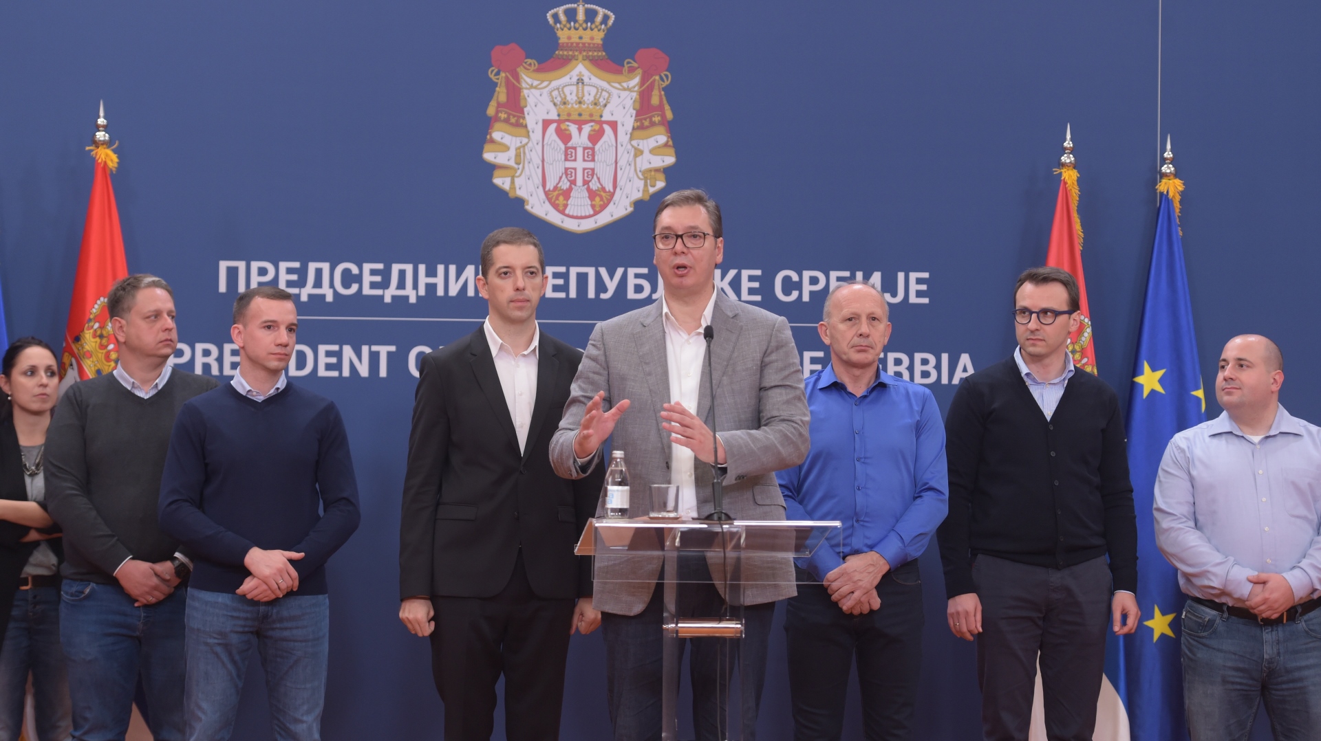 Predsednik Srbije Aleksandar Vucic, cestitao je Srpskoj listi uspeh na vanrednim izborima na KiM.