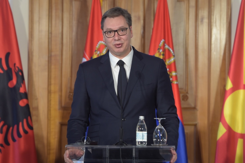 Vucic na trietralnom susretu