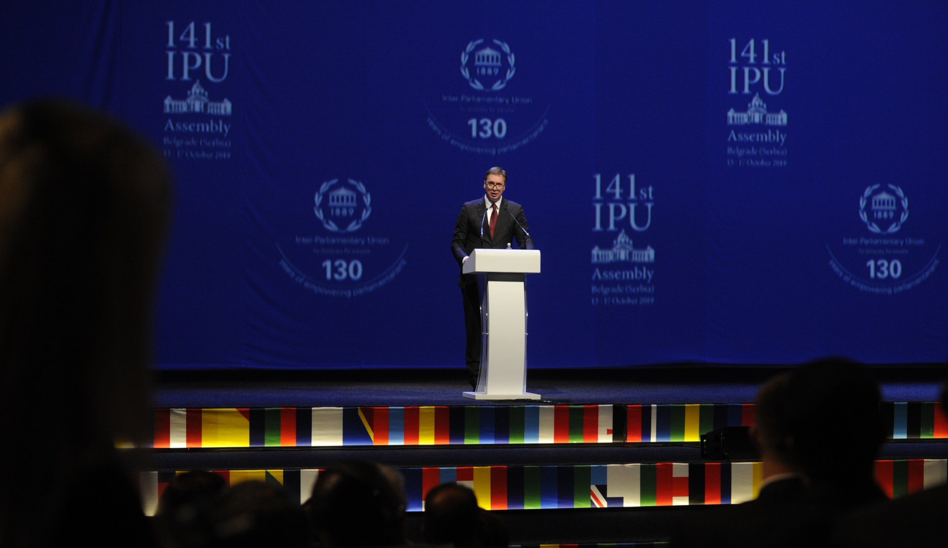 Predsednik Srbije Aleksandar Vucic otvorio je 141. zasedanje Skupstine IPU.