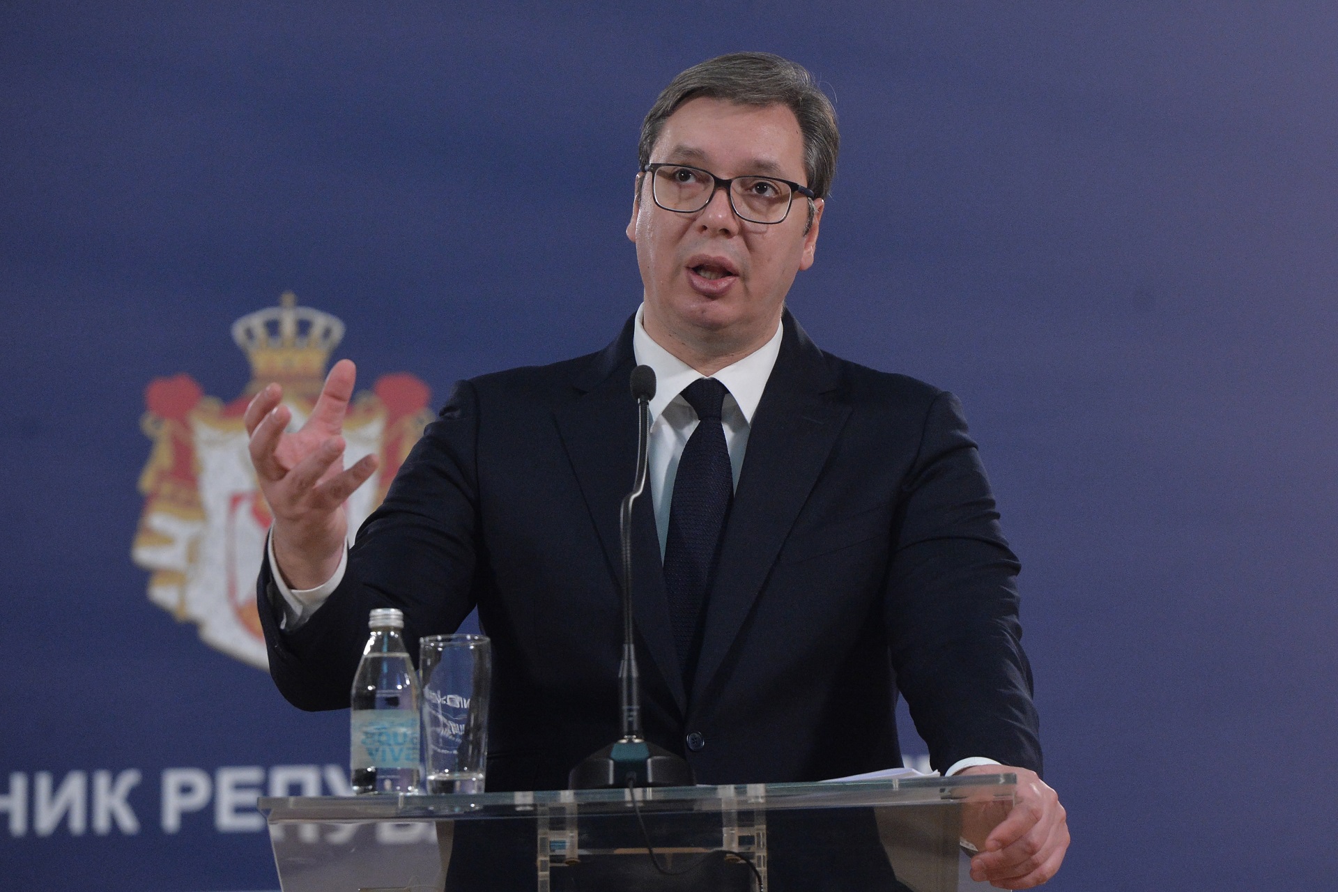 Vucic na konferenciji