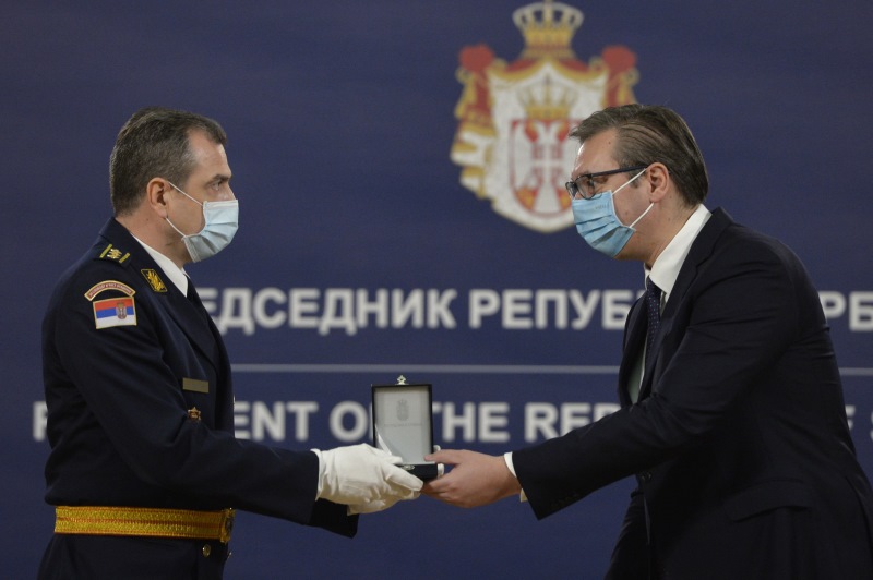 Predsednik Srbije Aleksandar Vucic verujem u vas i snažniju Vojsku Srbije