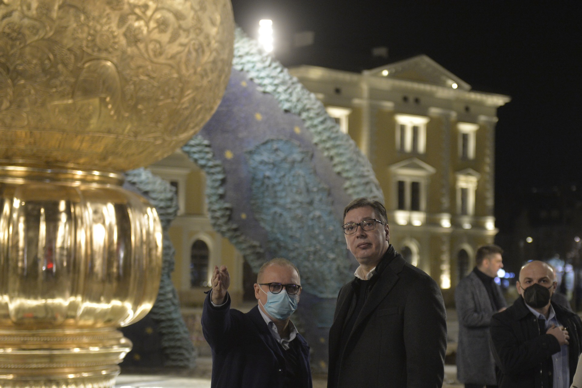 Vucic obilazak spomenika Stefanu Nemanji