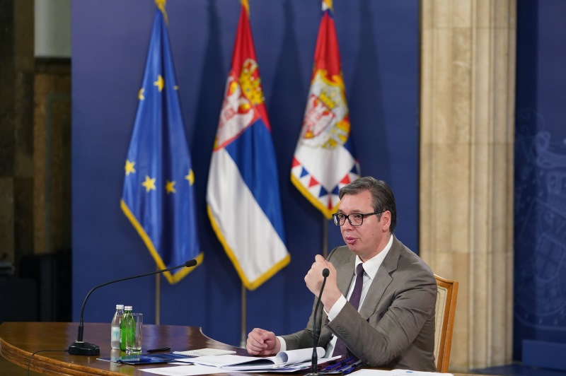 Predsednik Srbije Aleksandar Vucic svi sporazumi sa Pristinom objavljeni su na sajtu Kancelarije za KiM
