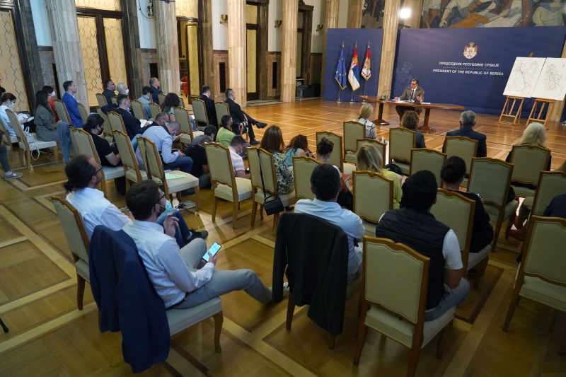 Predsednik Srbije Aleksandar Vucic svi sporazumi sa Pristinom objavljeni su na sajtu Kancelarije za KiM