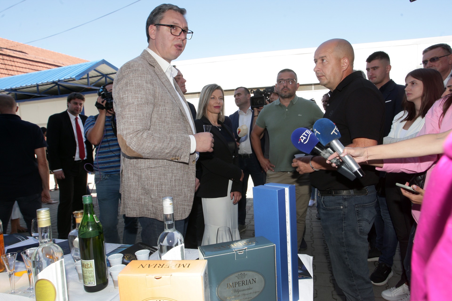 Вучић обишао дестилерију