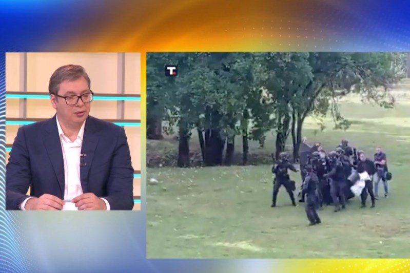 Председник Србије Александар Вучић оценио је данас да је добро да је Влада Црне Горе променила своју одлуку у вези устоличења митрополита црногорско-приморског Јоаникија и честитао црногорском премијеру Здравку Kривокапићу што је држава показала да има инструменте да може да спроведе што је намеравала.