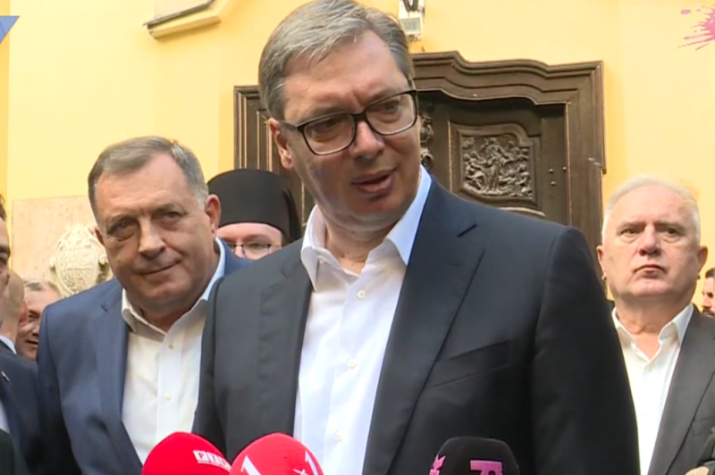Predsednik Srbije Aleksandar Vucic Kurti prodaje maglu, zeli priznanje