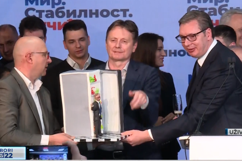 Predsednik Srbije Aleksandar Vucic SNS 44 odsto glasova, uz SVM samostalna vlada