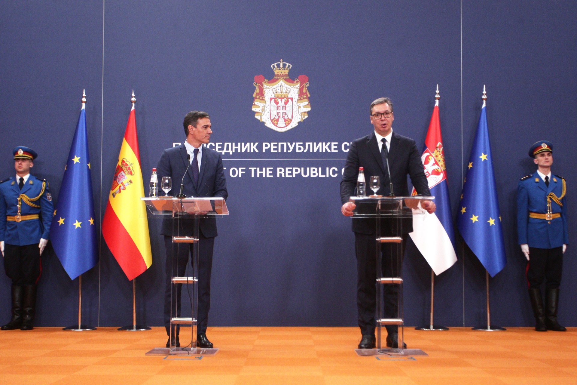 Председник Републике Србије Александар Вучић изразио је уверење да ће трговинска сарадња са Шпанијом, по први пут у историји прећи вредност од милијарду евра.