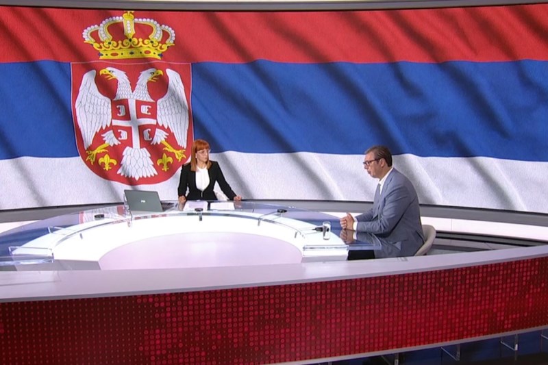 Predsednik Srbije Aleksandar Vucic Mi ćemo da čuvamo mir, državu i naše građane