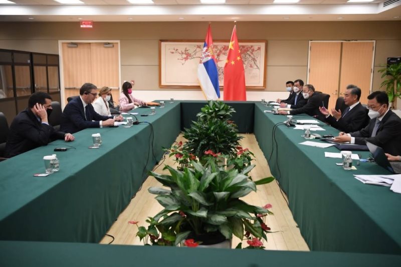 Predsednik Srbije Aleksandar Vucic Odličan i sadržajan sastanak sa kineskim prijateljem