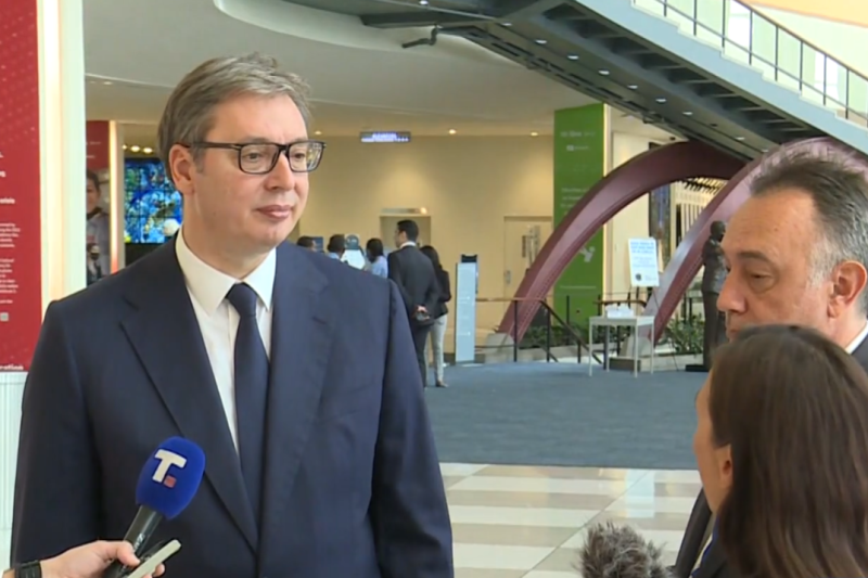 Predsednik Srbije Aleksandar Vucic Vazno da cuvamo poziciju nezavisnosti i dobrih odnosa