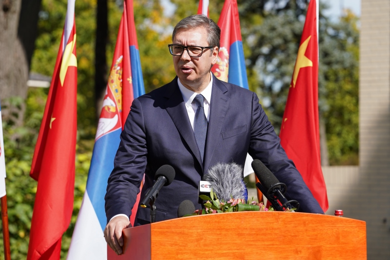Predsednik Srbije Aleksandar Vucic Možemo da budemo ponosni na prijateljstvo sa Kinom