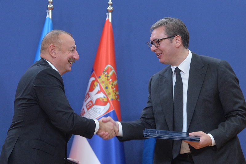 Predsednik Srbije Aleksandar Vucic Saradnju sa Azerbejdžanom podižemo na viši nivo