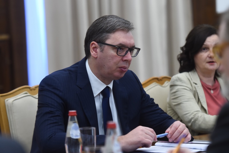 Predsednik Srbije Aleksandar Vucic Odnosi Srbije i Francuske intenzivno se razvijaju