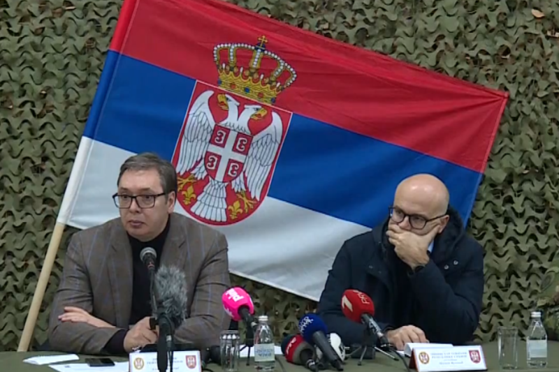 Predsednik Srbije Aleksandar Vucic Uvek cu biti uz Srbe sa KiM i boricu se za njih