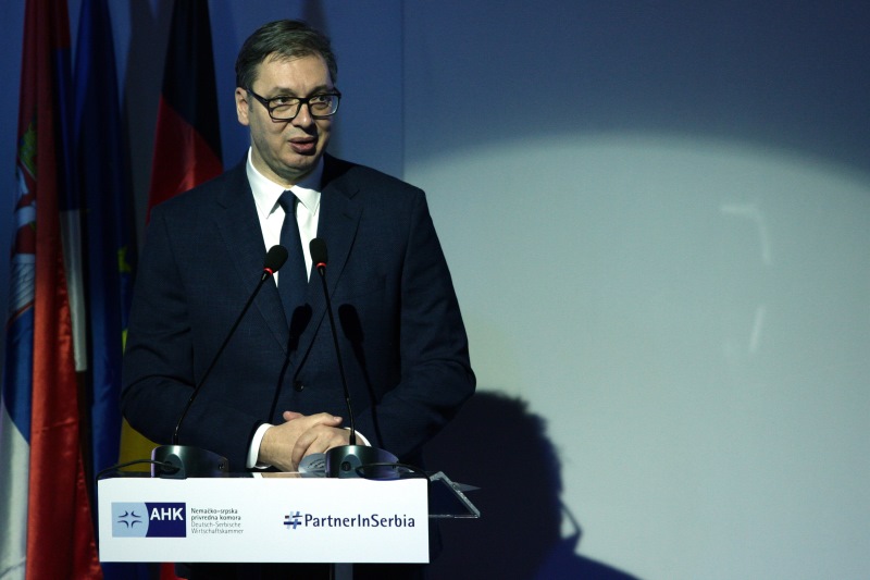Predsednik Srbije Aleksandar Vucic Nemačke investicije važne za budućnost Srbije