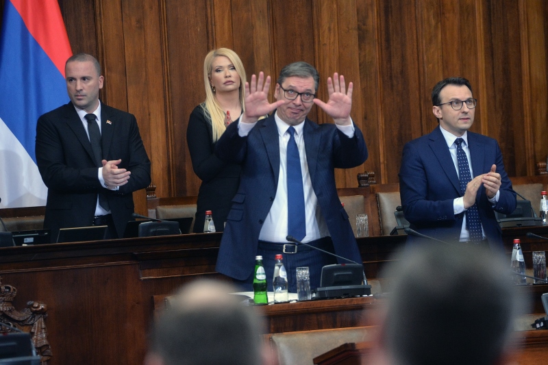 Predsednik Srbije Aleksandar Vucic Donosio sam odluke koje su uvek bile u interesu građana Srbije