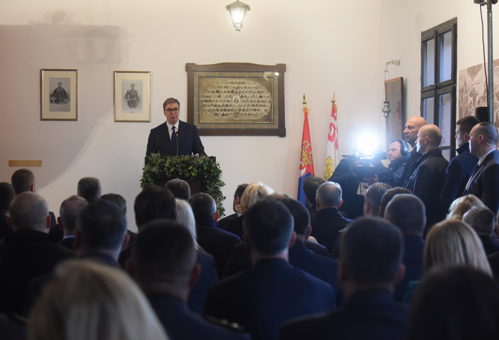 Председник Републике Србије Александар Вучић изјавио је да је Сретење најважнији датум у нашој историји.