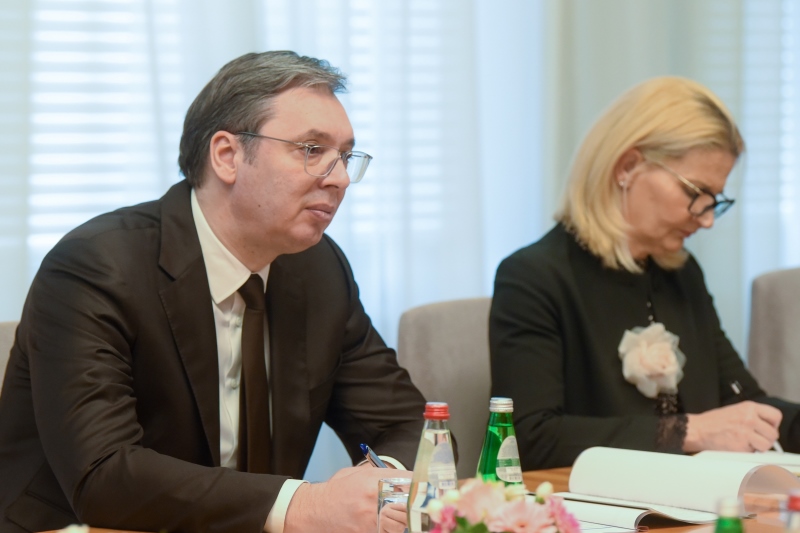 Predsednik Srbije Aleksandar Vucic Članstvo Srbije u EU ostaje jedan od prioriteta naše zemlje
