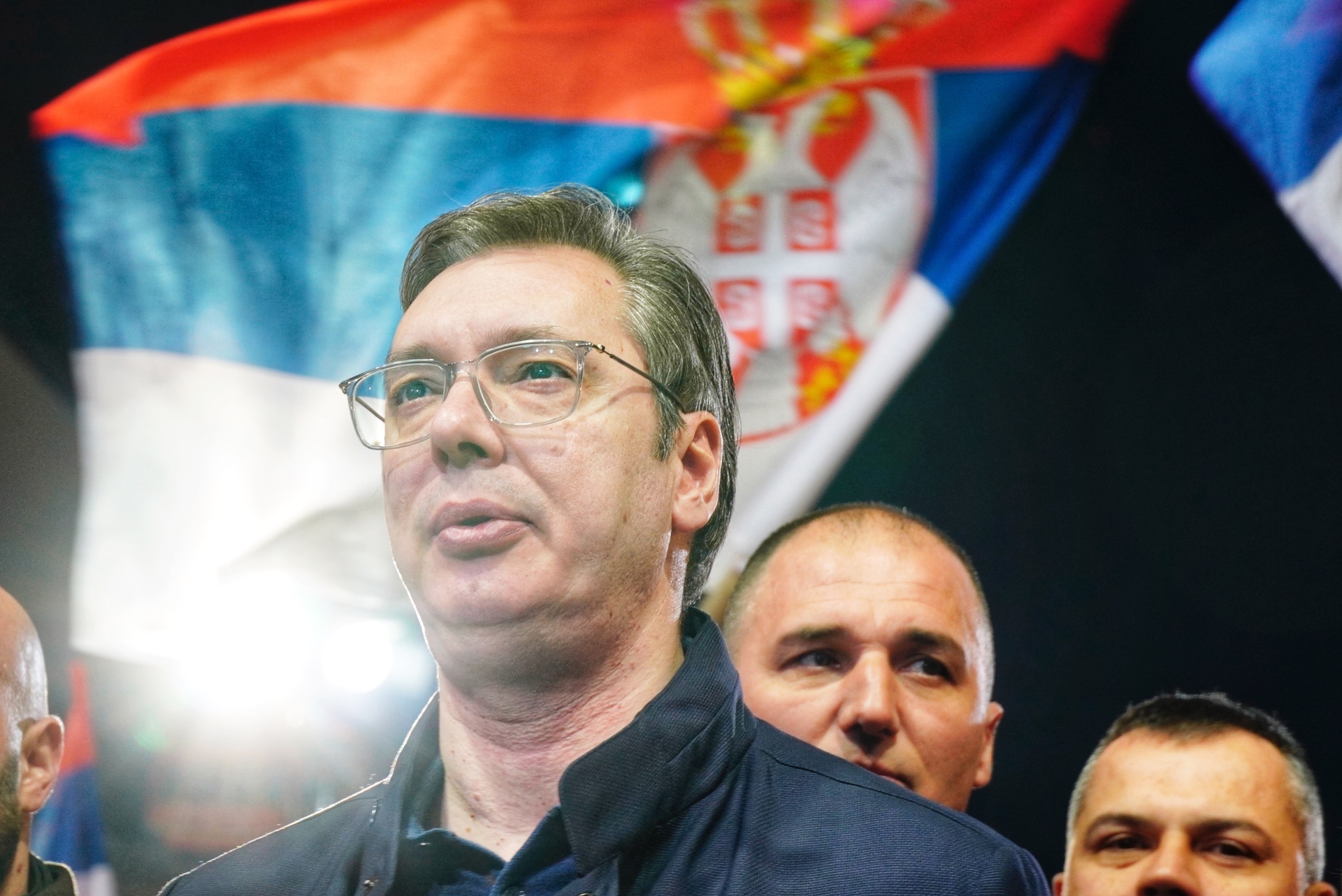Председник Републике Србије Александар Вучић изјавио је да је спреман да каже да нисмо далеко од избијања Трећег светског рата, као и да нам је једини задатак да сачувамо Србију.