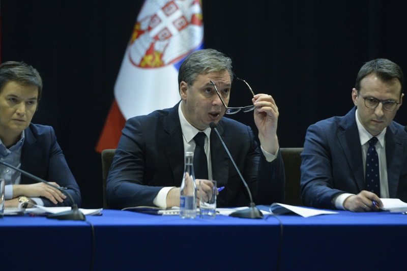 Predsednik Srbije Aleksandar Vucic Naša politika mora da bude politika mira