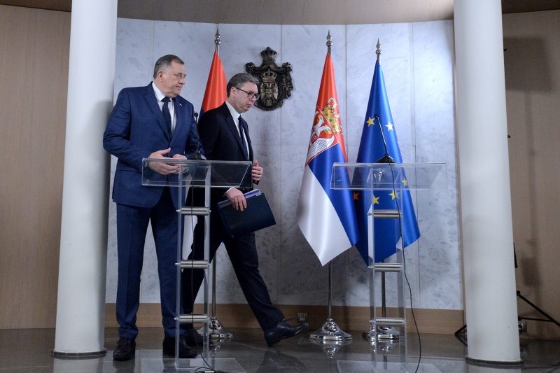 Predsednik Srbije Aleksandar Vucic Trudićemo se da sačuvamo osnove naše nezavisne politike