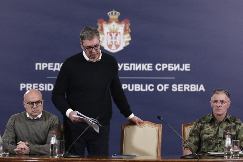 Predsednik Srbije Aleksandar Vucic Daćemo sve od sebe da sačuvamo mir