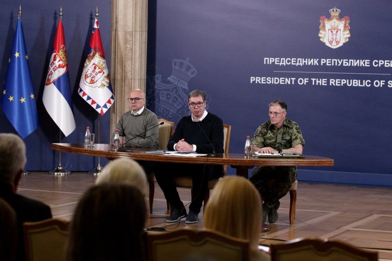 Predsednik Srbije Aleksandar Vucic Daćemo sve od sebe da sačuvamo mir