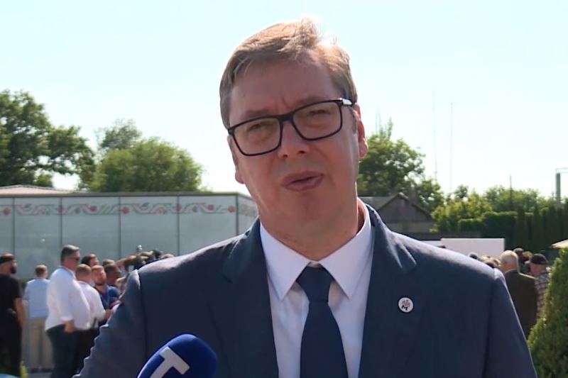 Predsednik Srbije Aleksandar Vucic Nastavićemo da vodimo svoju politiku u interesu svoje zemlje