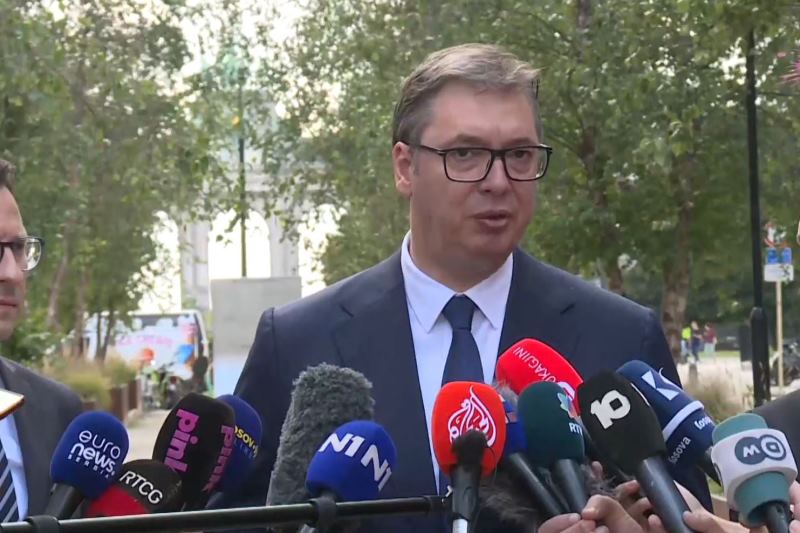 Predsednik Srbije Aleksandar Vucic Jasno je da Kurti izbegava da formira ZSO