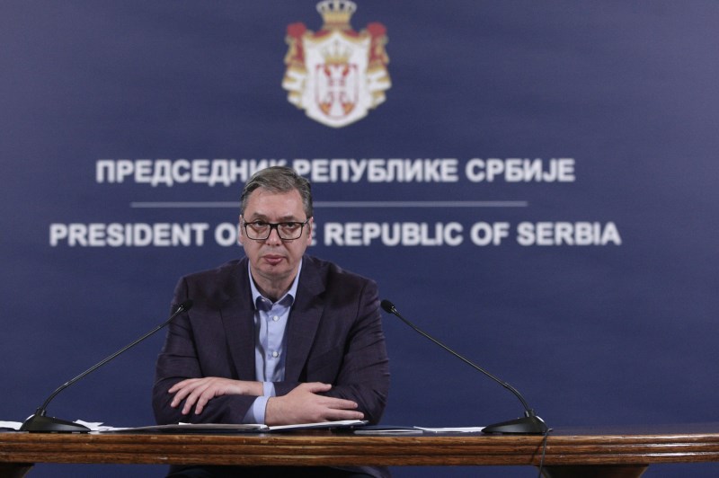 Predsednik Srbije Aleksandar Vucic Jedini krivac za sve što se dešava na KiM je Kurti