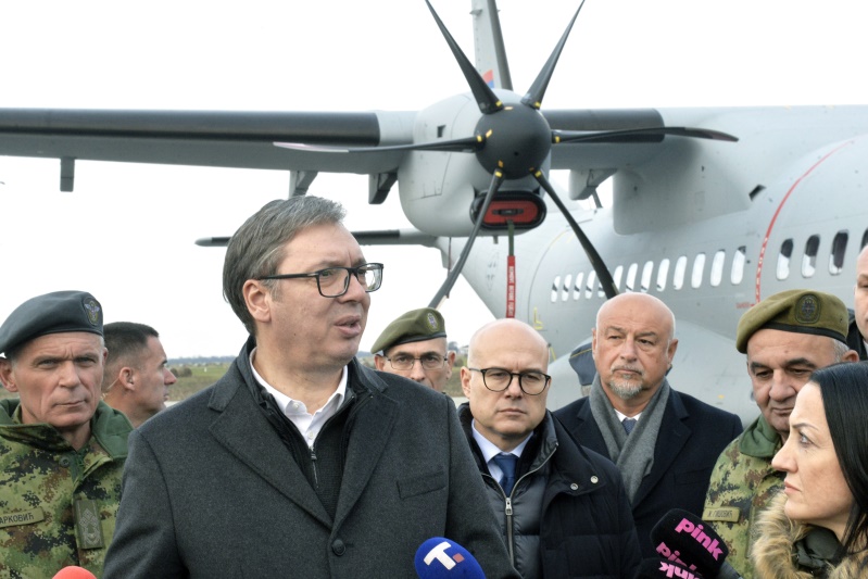 Predsednik Srbije Aleksandar Vucic Imaćemo ogromna ulaganja u namensku industriju