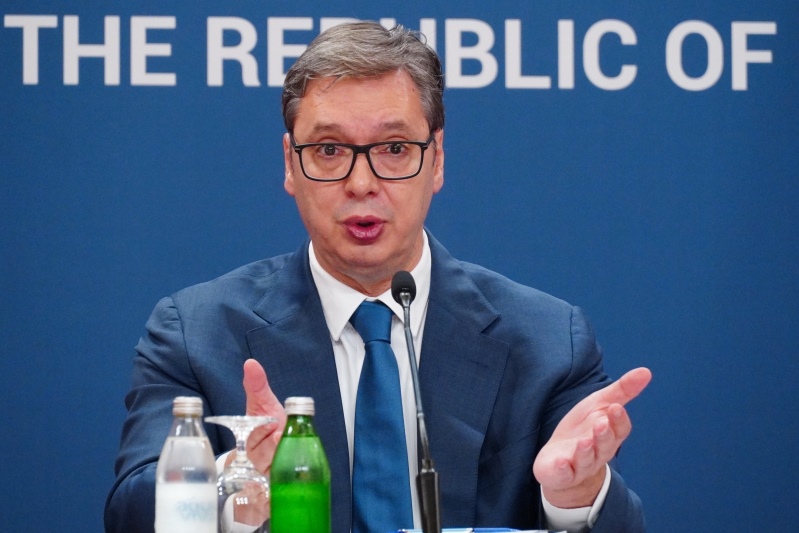 Predsednik Srbije Aleksandar Vucic Srbija u nelakoj situaciji po pitanju KiM