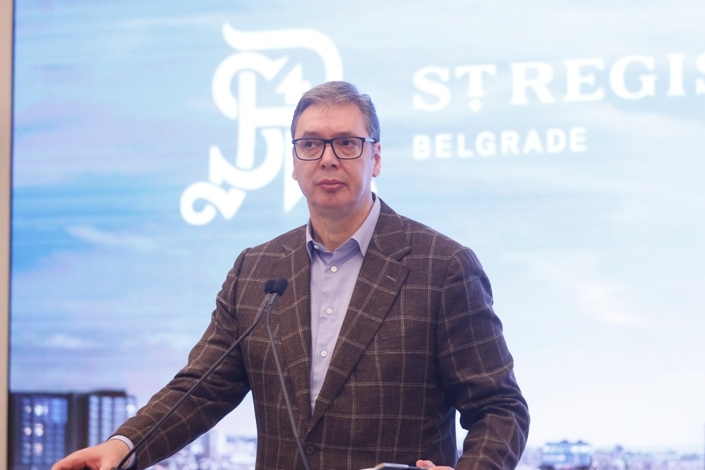 Predsednik Srbije Aleksandar Vucic Beograd na vodi - ostvarenje snova