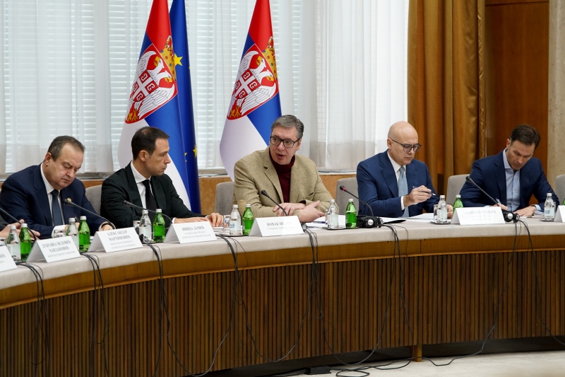 Predsednik Srbije Aleksandar Vucic Srbija mora da ide napred