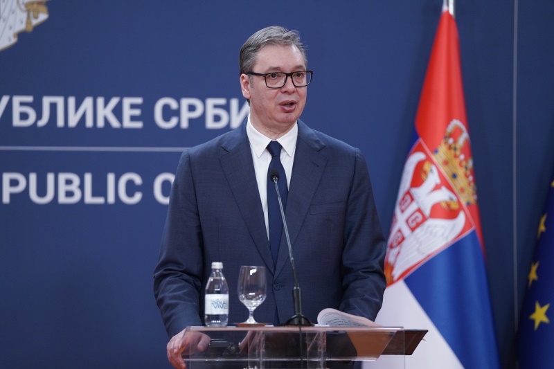 Predsednik Srbije Aleksandar Vucic Italijanske kompanije doprinose ekonomskom napretku Srbije