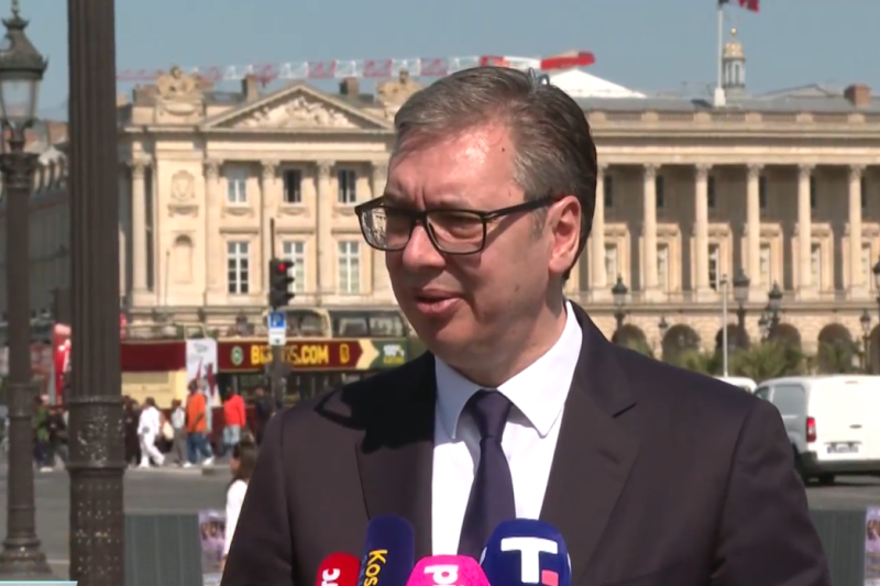 Predsednik Srbije Aleksandar Vucic Francuska je nas veliki prijatelj
