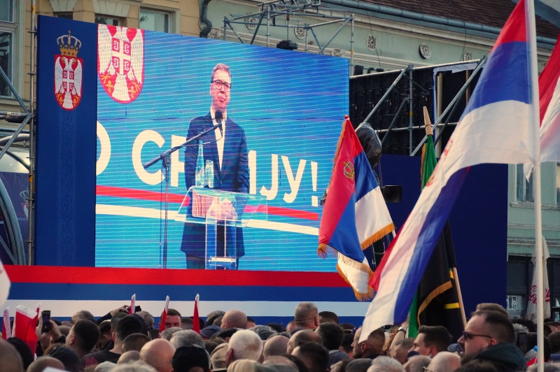 Predsednik Srbije Aleksandar Vucic Hvala vam sto niste hteli tudjinu da predate zemlju u ruke
