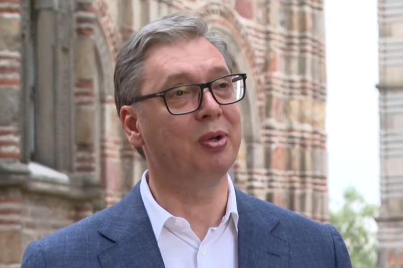 Predsednik Srbije Aleksandar Vucic Srbija nikad nije prihvatala ultimatume