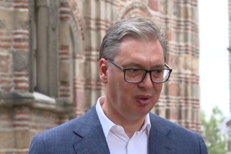 Predsednik Srbije Aleksandar Vucic Srbija nikad nije prihvatala ultimatume