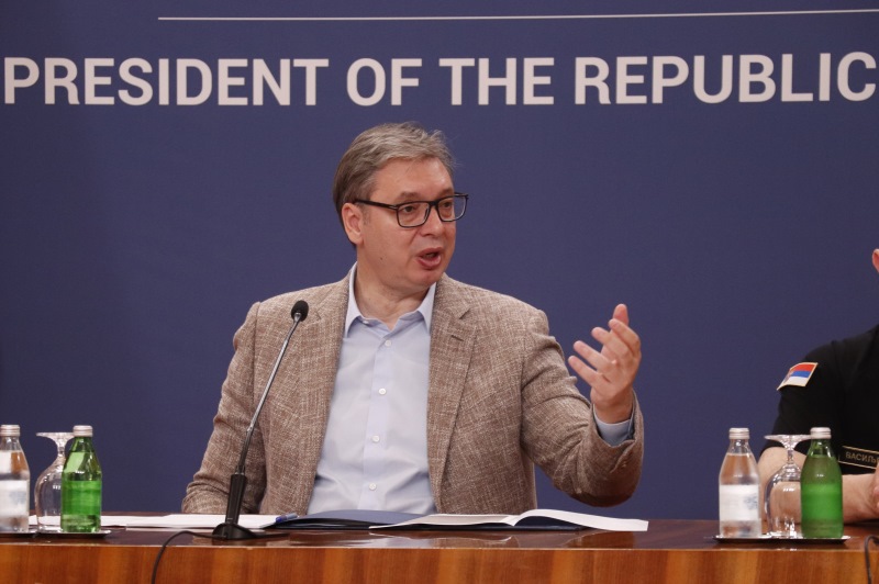 Predsednik Srbije Aleksandar Vucic Srbija je pobedila