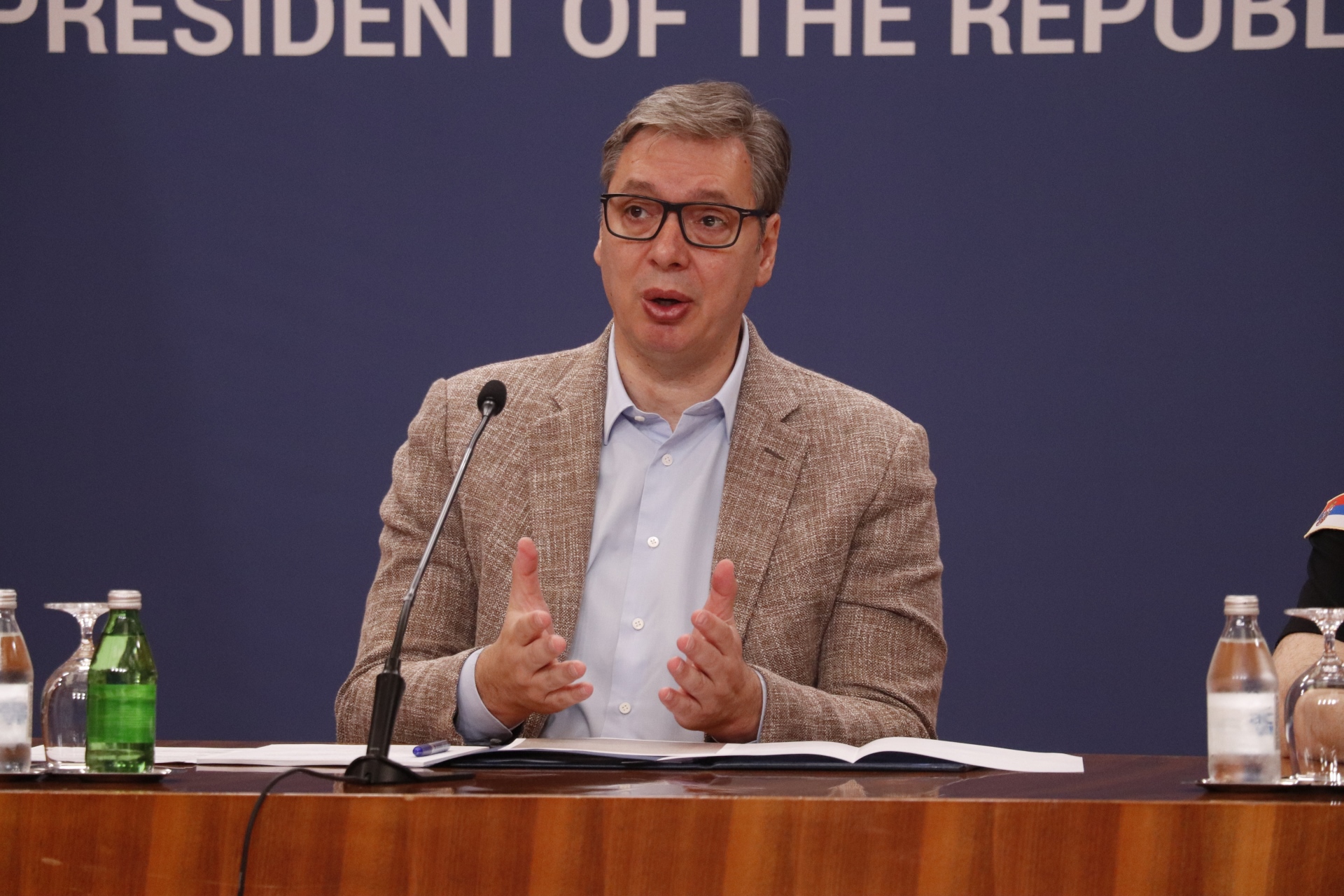 Predsednik Srbije Aleksandar Vucic Srbija je pobedila