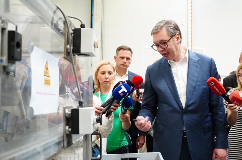 Vucic u Cacak dosla najmodernija tehnološka kompanija "PWO "